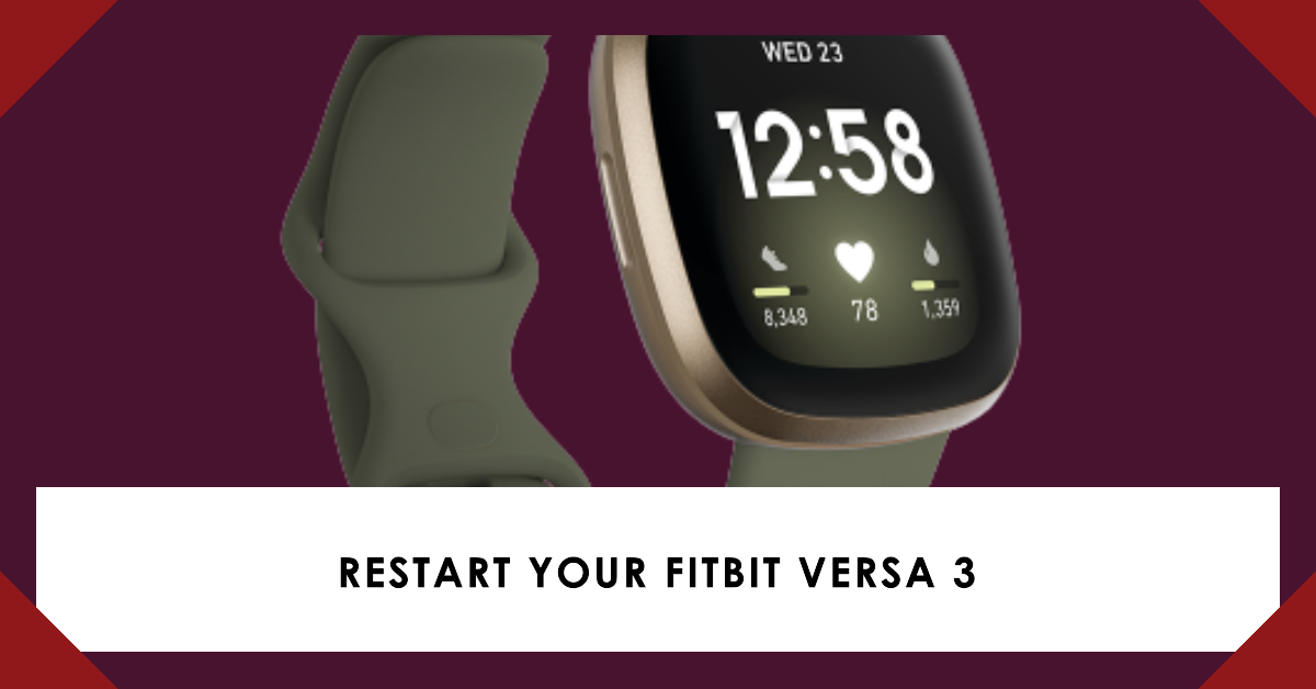 Fix Fitbit Versa 3 Wont Turn On No Power How To Turn On Fitbit