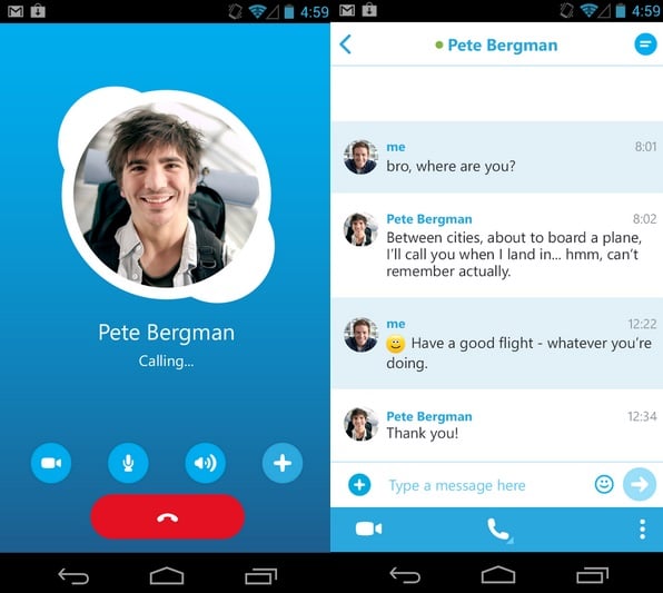 Skype spy app for LG G8s