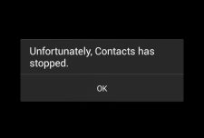 Galaxy S5 Contacts Stopped