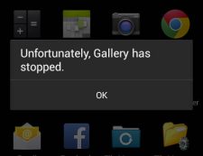 Galaxy Note 3 Gallery Stopped