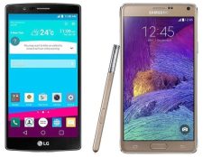 LG G4 vs Galaxy Note 4