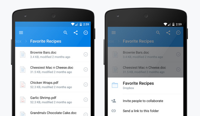 dropbox app update