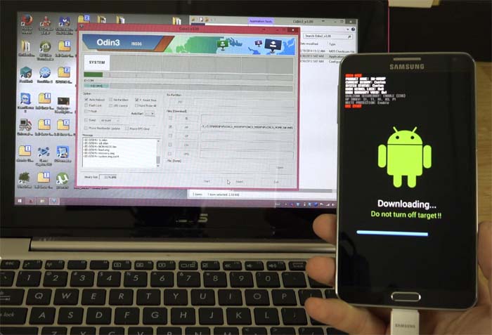 How to fix a bricked Samsung Galaxy Note 3 caused by lollipop update