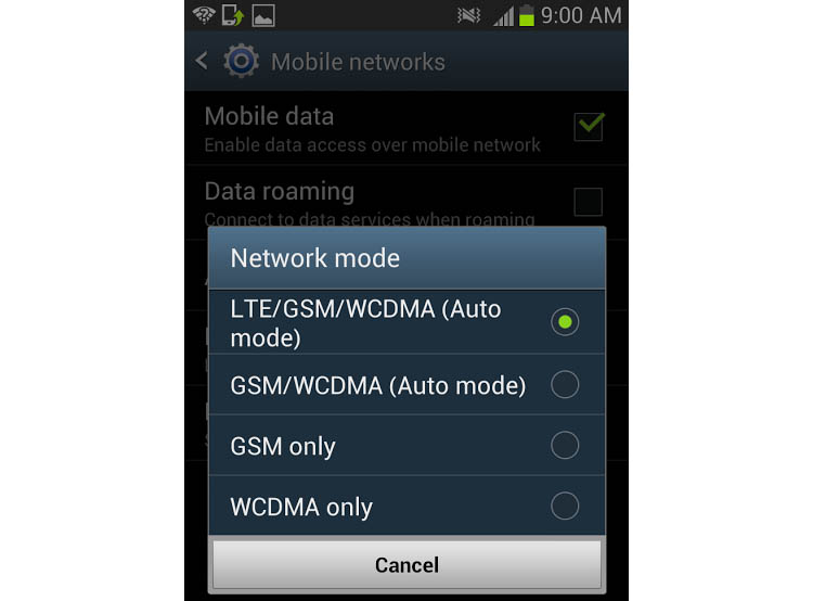 How to fix Samsung Galaxy Note 4 that can’t connect to LTE or mobile data network