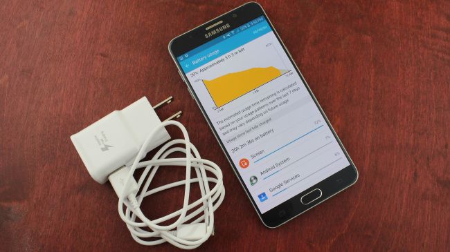 Note 5 with OEM charger