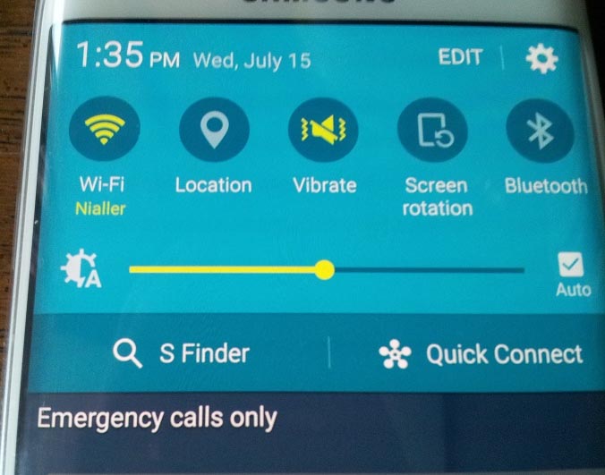 Samsung Galaxy S6 Edge shows “Emergency calls only,” Voicemail icon won’t go away & other problems