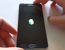Samsung Galaxy Note 5 Recovery Screen