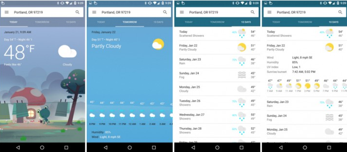 google weather app for android google weather app for android