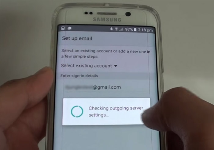 why do emails disappear on a samsung galaxy s6