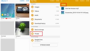 Samsung Galaxy Note 5 Settings: How to locate File Manager, capture photo from video, change default email app, set text messages auto signature