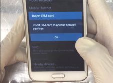 Galaxy S5 Insert SIM card