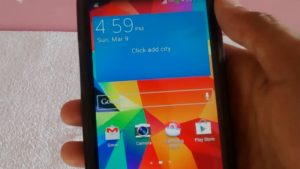 How to retrieve Galaxy S5 weather widget that disappeared from the Home screen, other system issues