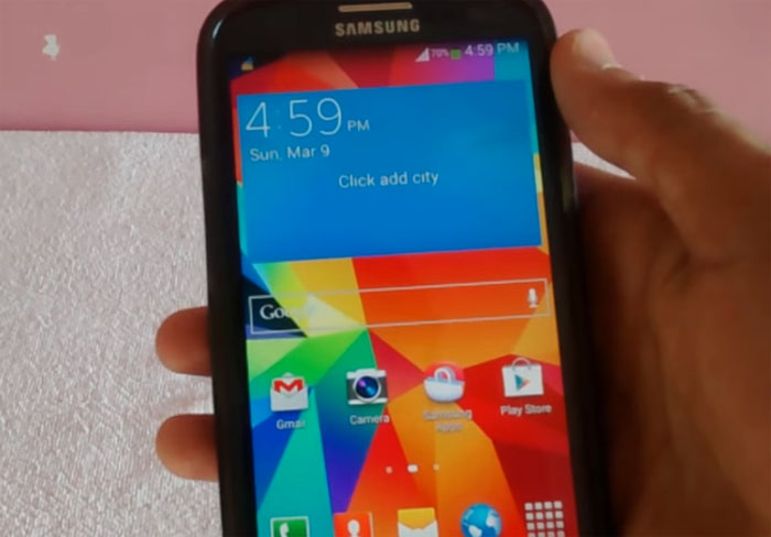 How to retrieve Galaxy S5 weather widget that disappeared from the Home screen, other system issues