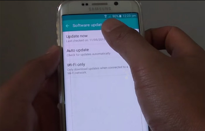 What to do if your Samsung Galaxy S6 Edge shows error code 410 during firmware update