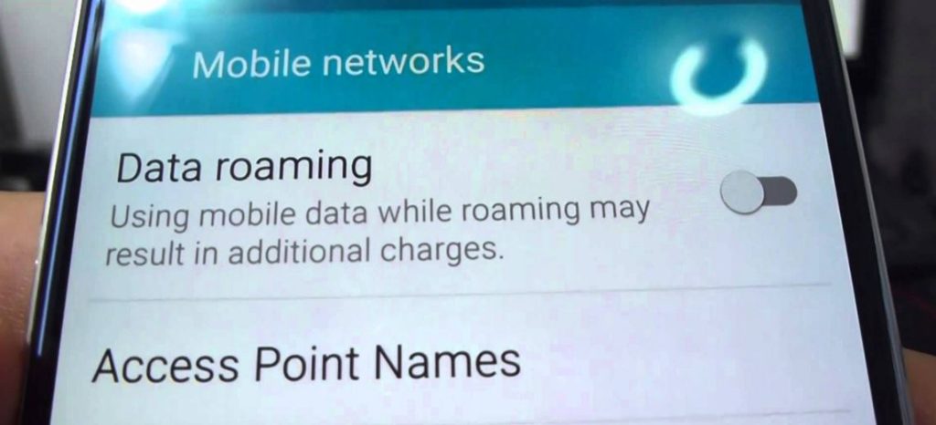 Galaxy S6 roaming