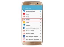 Galaxy S7 Edge Add Google Account