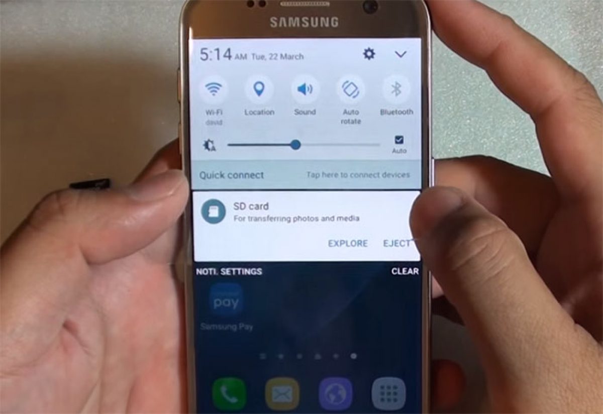 Уведомление edge. Шторка Galaxy s7. Samsung Galaxy Notification. Samsung s7 Edge уведомление. Панель уведомлений самсунг.