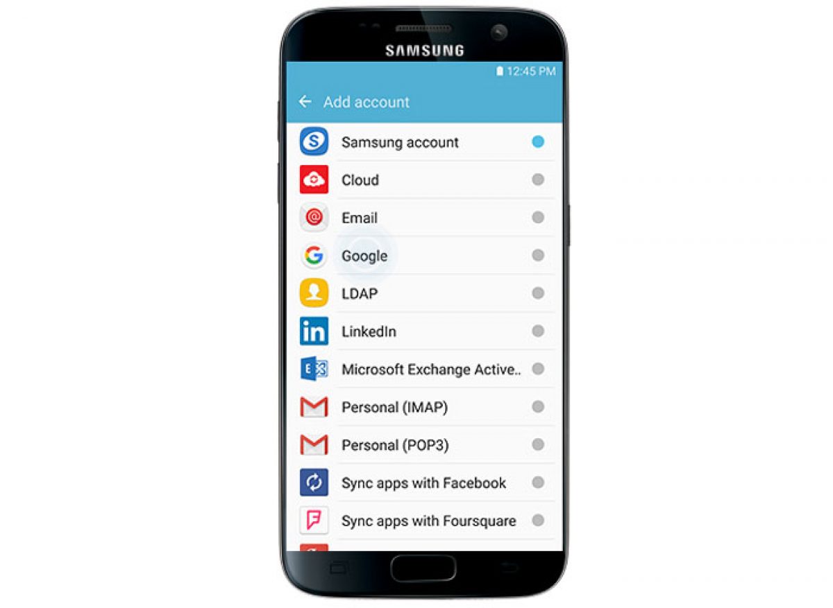 change default email app to outlook in galaxy s7 edge plus