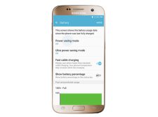 Samsung Galaxy S7 power saving modes
