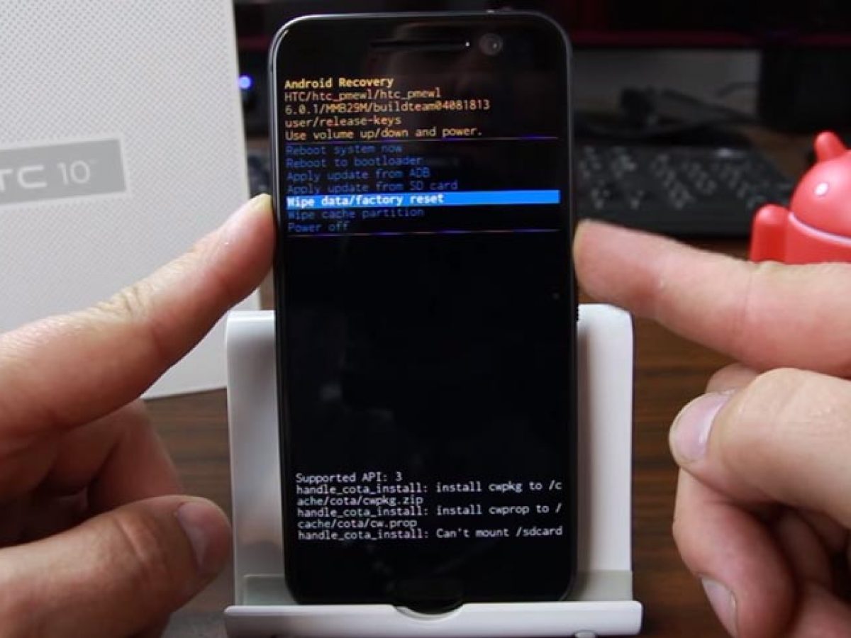 Htc one android system recovery