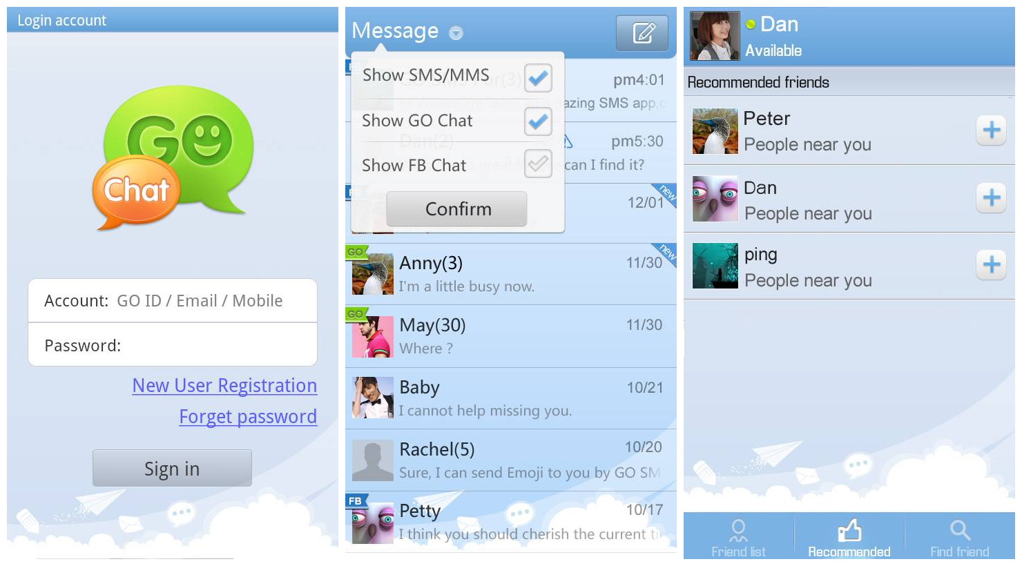 Chat sms go go Learn more