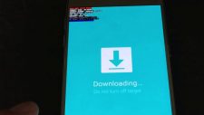 Galaxy S7 downloading do not turn off target