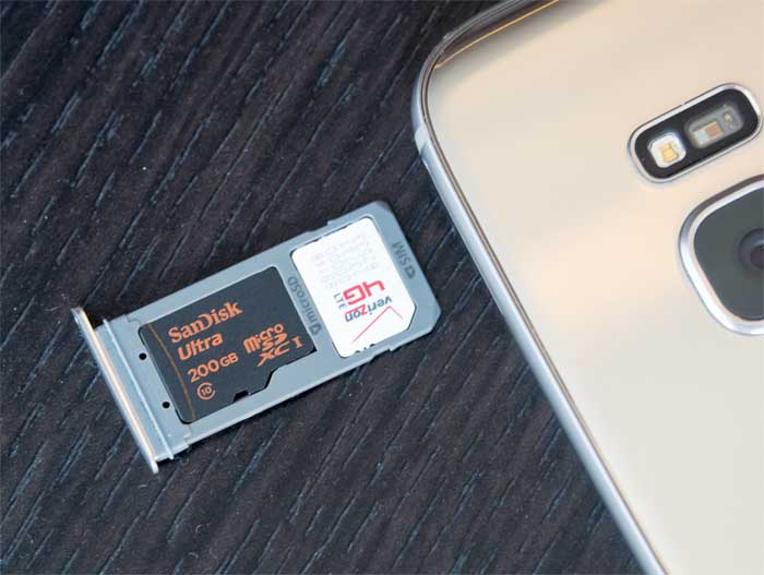 Samsung Galaxy S7 unable to move files to the microSD card, other memory issues
