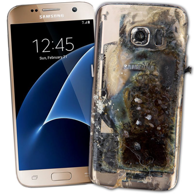 Galaxy S7 Exploding