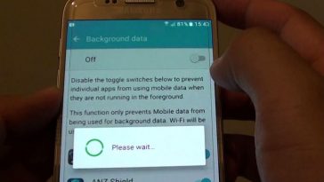 Galaxy S7 Edge mobile data