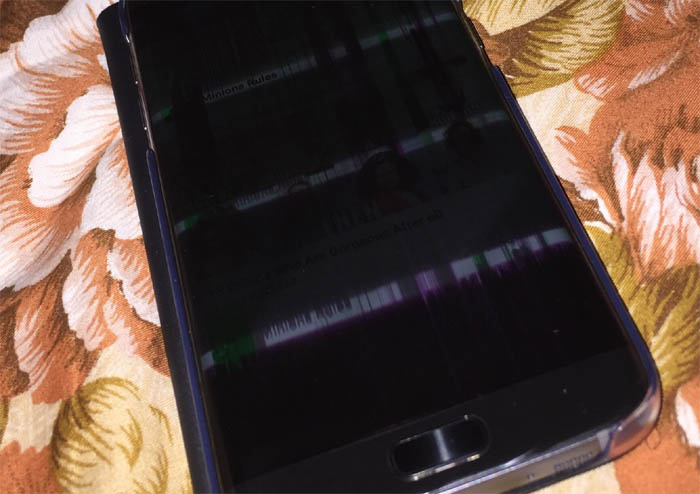 Galaxy S7 Edge screen issues