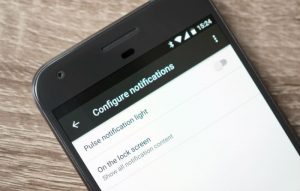 Google Pixel pulse notification