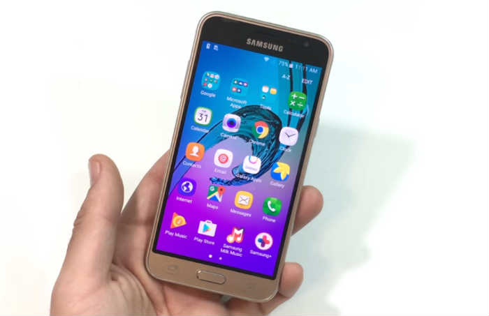 Samsung Galaxy J3 apps