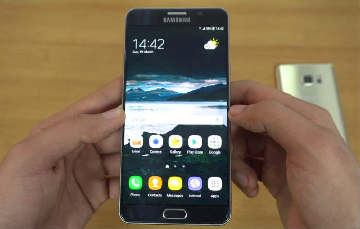Samsung Galaxy Note 5 Android Nougat