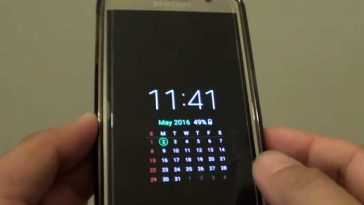 Samsung Galaxy S7 calendar storage stopped
