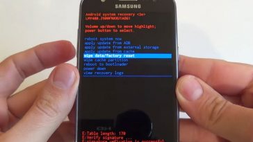 Samsung Galaxy J5 Master Reset