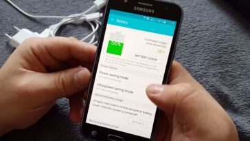 Samsung Galaxy J5 battery charging