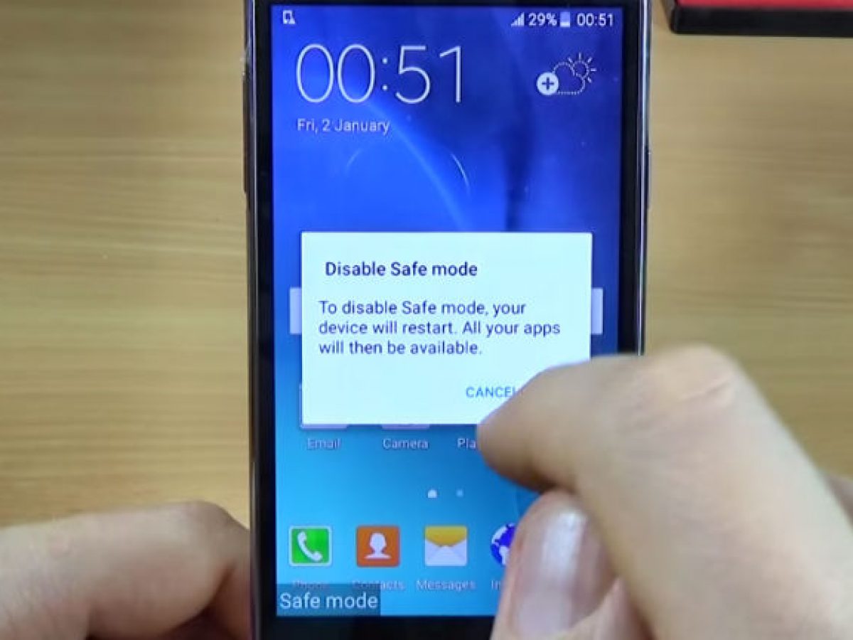 как запустить телефон samsung в безопасном режиме