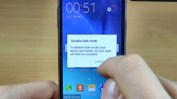 Samsung Galaxy J5 enable safe mode