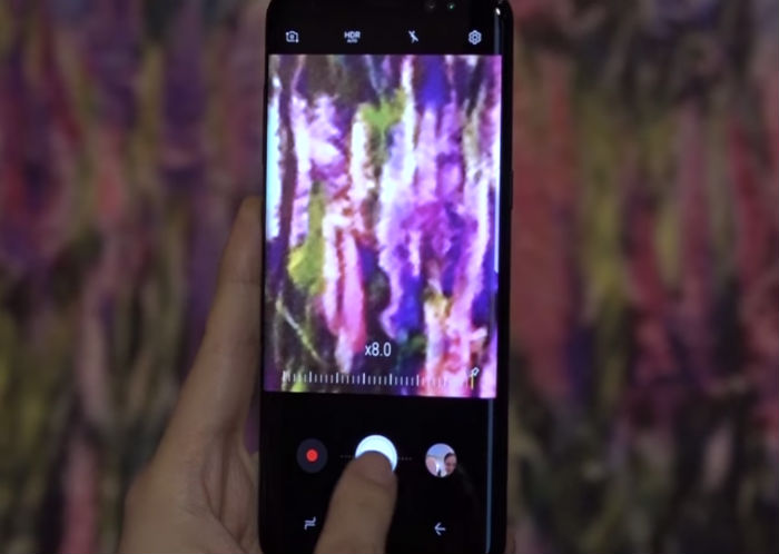 Samsung Galaxy S8 camera failed