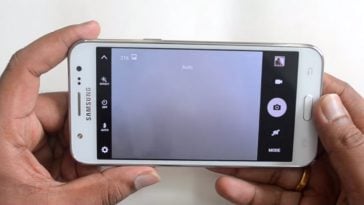 Samsung Galaxy J5 camera failed