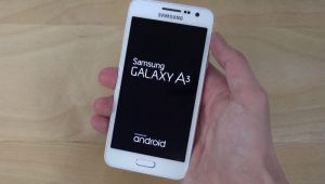 Samsung Galaxy A3 black screen of death