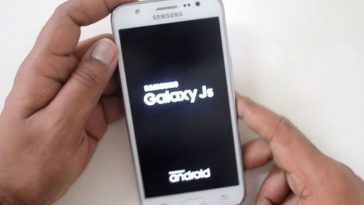 Samsung Galaxy J5 black screen