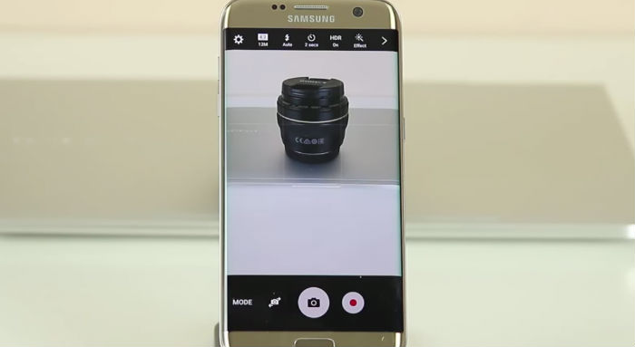Samsung Galaxy S7 edge camera failed