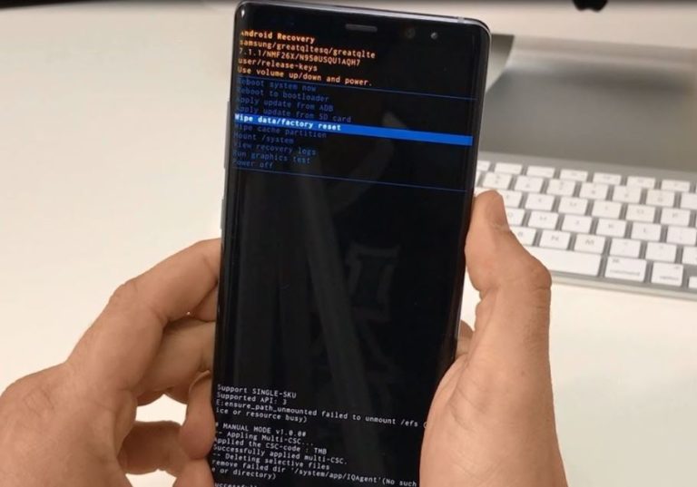 What to do to recover files from a Galaxy Note 8 that won’t turn on
