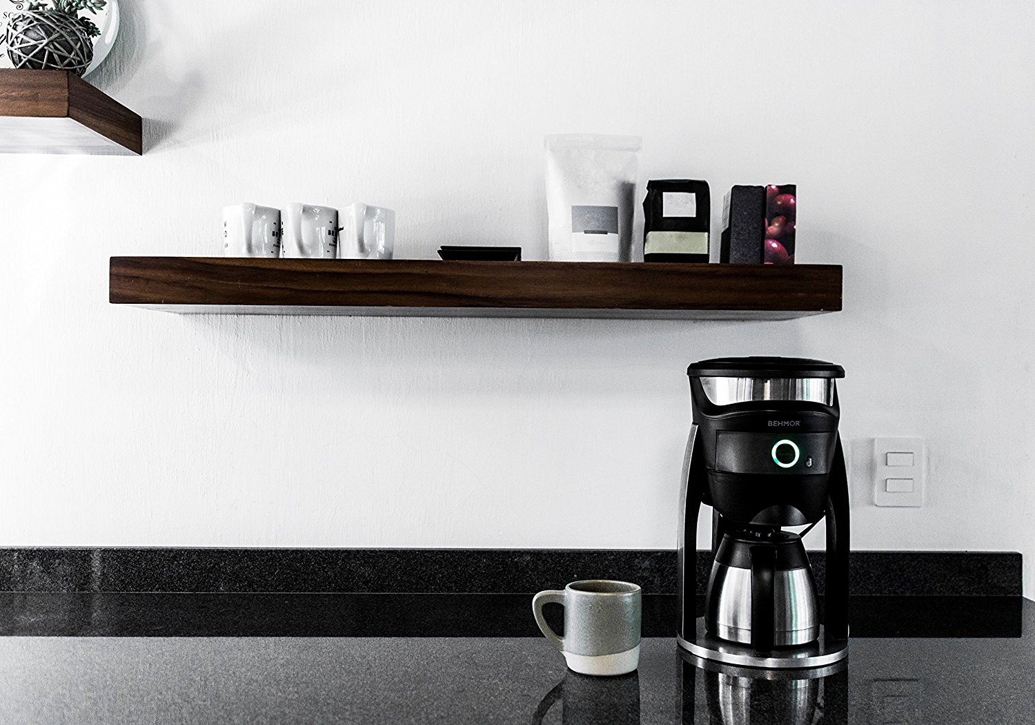 Atomi Smart Coffee Maker works with Alexa, Google , iOS, Android & the  Atomi Smart app » Gadget Flow