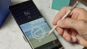 How to fix a Galaxy Note8 non-working sensors: screen rotation, heartbeat, other sensors not working after an update
