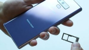 Easy steps on how to insert or remove SD card for Galaxy Note9