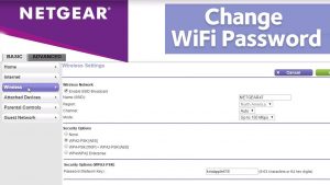 How to change Wifi name and password