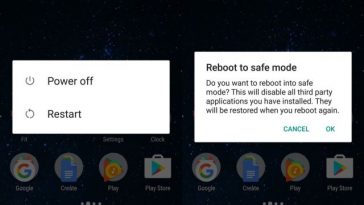 safe mode on android