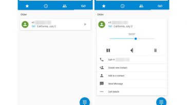 setup voicemail android